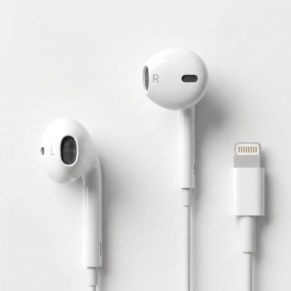 US AURICULARES EAR PODS C/CABLE TIPO LIGHTNING ART ER-1 HAO