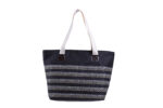 CANASTO PLAYERO TRAMA NEGRA ART 8542 HAO