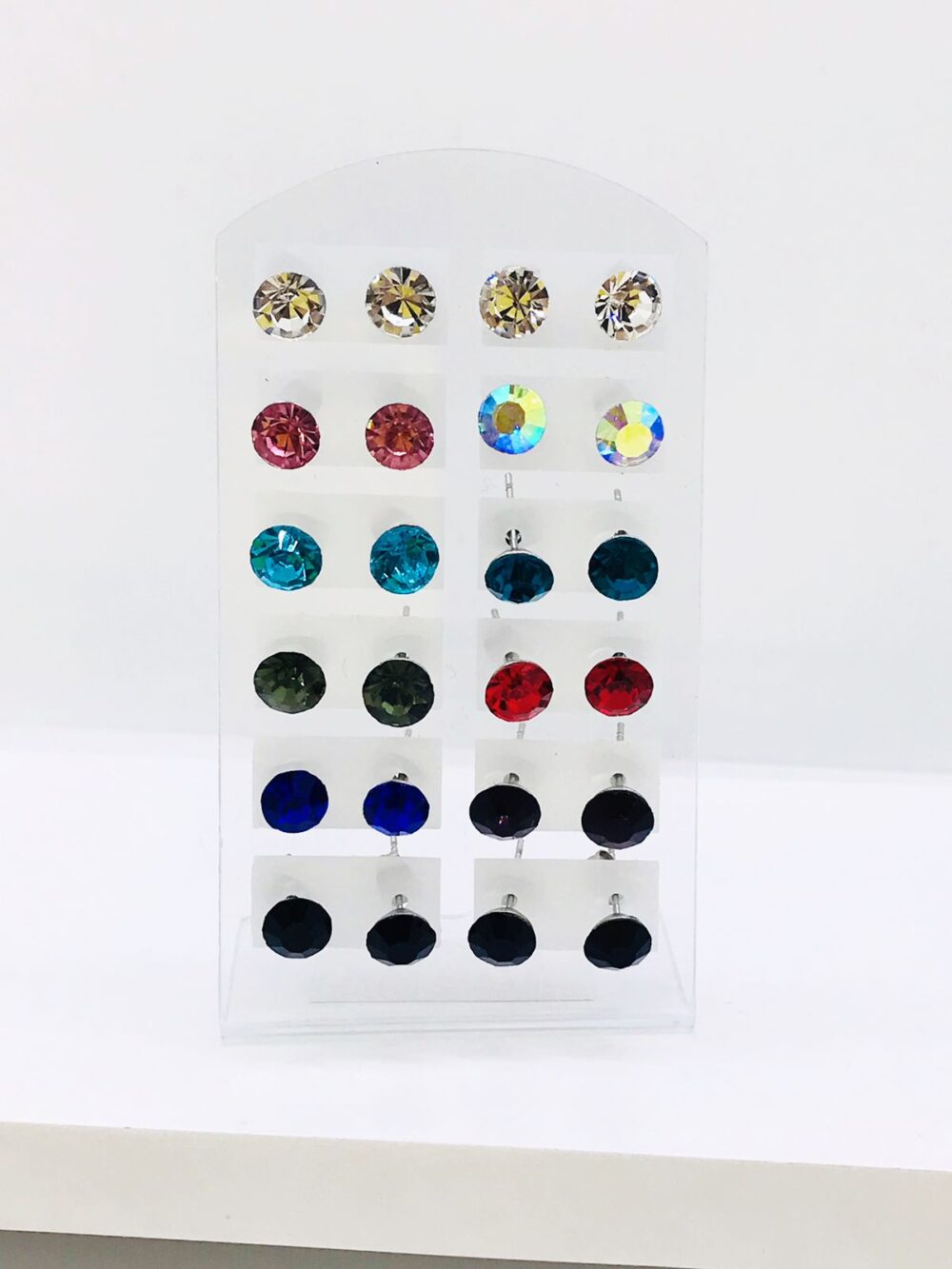 ARO ACERO STRASS PEGADO Nº7 BLISTER  AR06C GAO