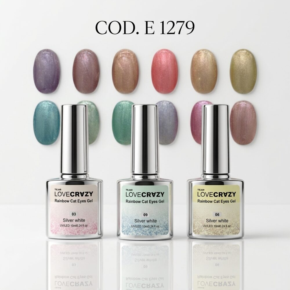 ESMALTE P/UÑAS RAINBOW CAT EYES GEL ART E1279 HAO