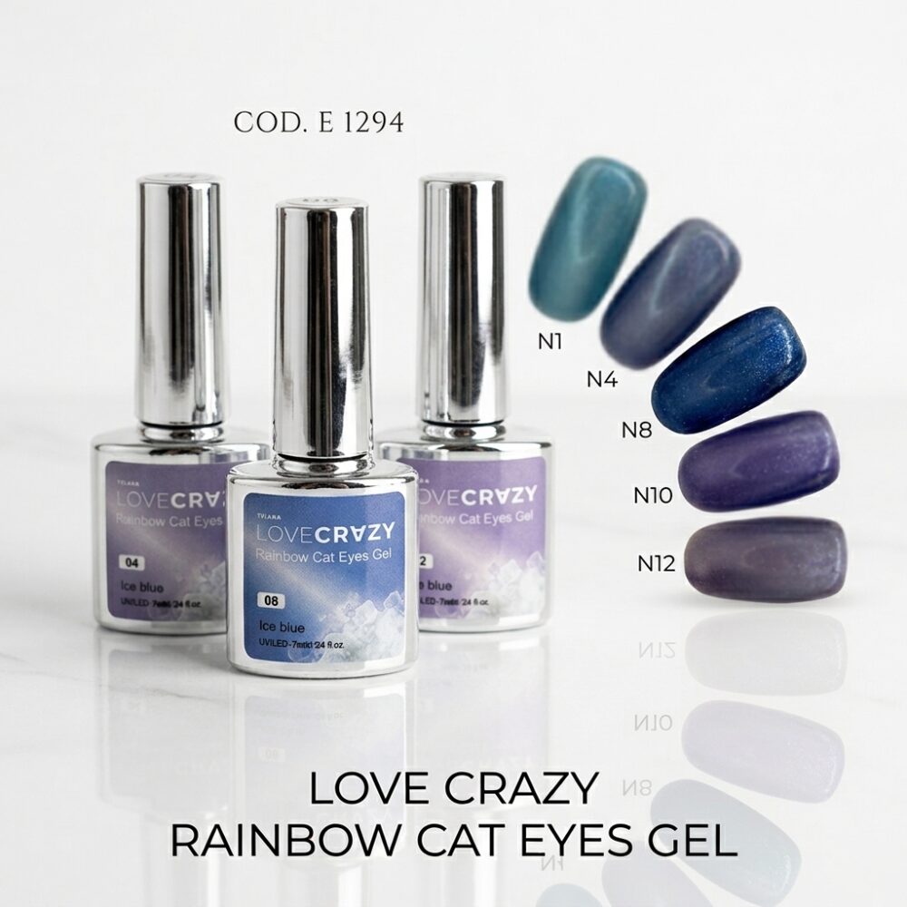 ESMALTE P/UÑAS RAINBOW CAT EYES GEL ART E1294 HAO