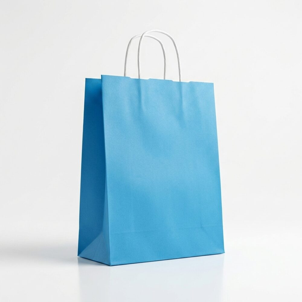 BOLSA LINEA ZAFIRO CELESTE 22X10X30 BC221030TU  GAO