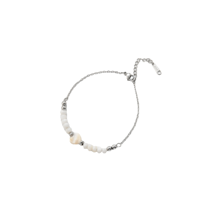 PULSERA ACERO COMBINADA DIJE CORAZON APUDI476 GAO