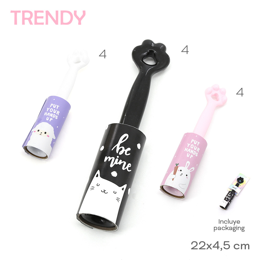 SACA PELUSAS TRENDY ANIMALITOS ART 14595 HAO