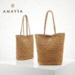 BOLSO PLAYERO AMAYRA MARRON ART 67.5084.1 HAO