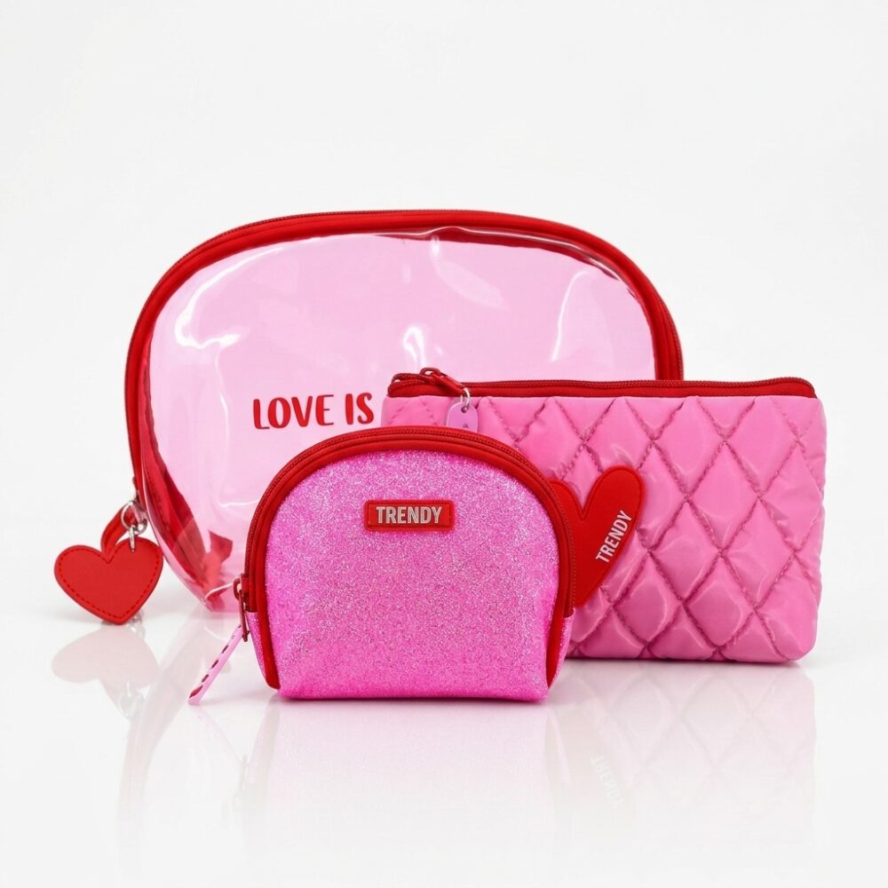 SET PORTACOSMETICO TRENDY ART 31240 HAO