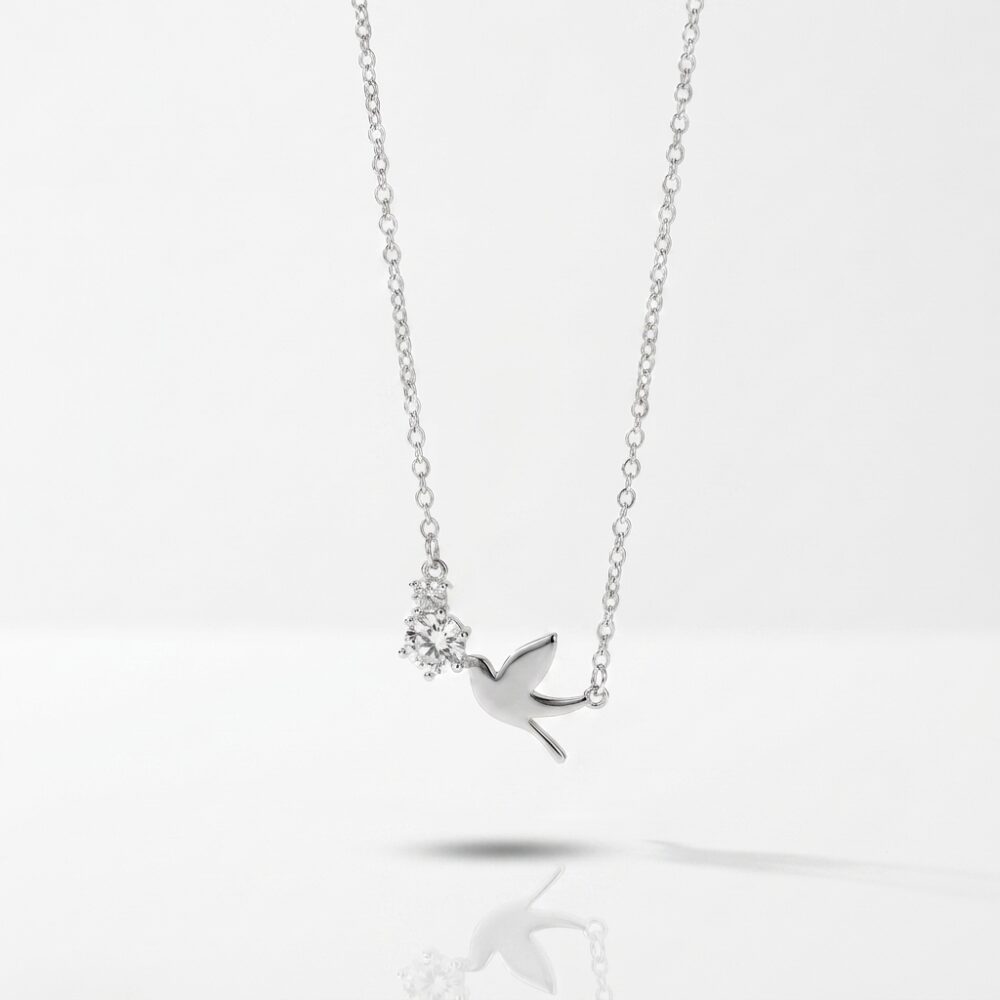 CADENA ACERO BCO DIJE BRONCE COLIBRI BZCADI328P GAO