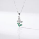 CADENA ACERO BLANCO DIJE MICROP COLIBRI BZCADI326P GAO