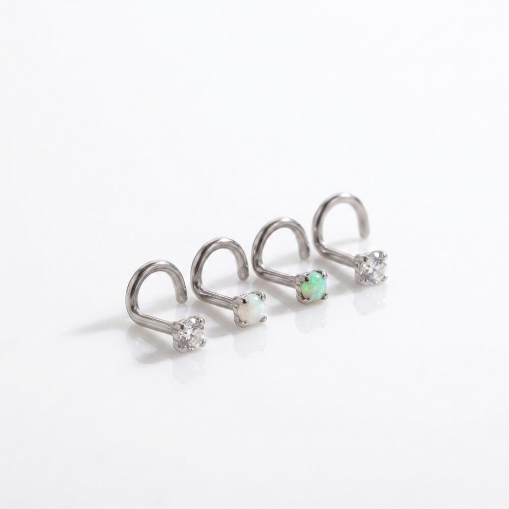 PIERCING NARIZ ACERO QUIRURGICO X6UNI BP1094 GAO