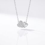 CADENA ACERO BLANCO DIJE MICROPAV IMAN CORAZON ACADI421P GAO