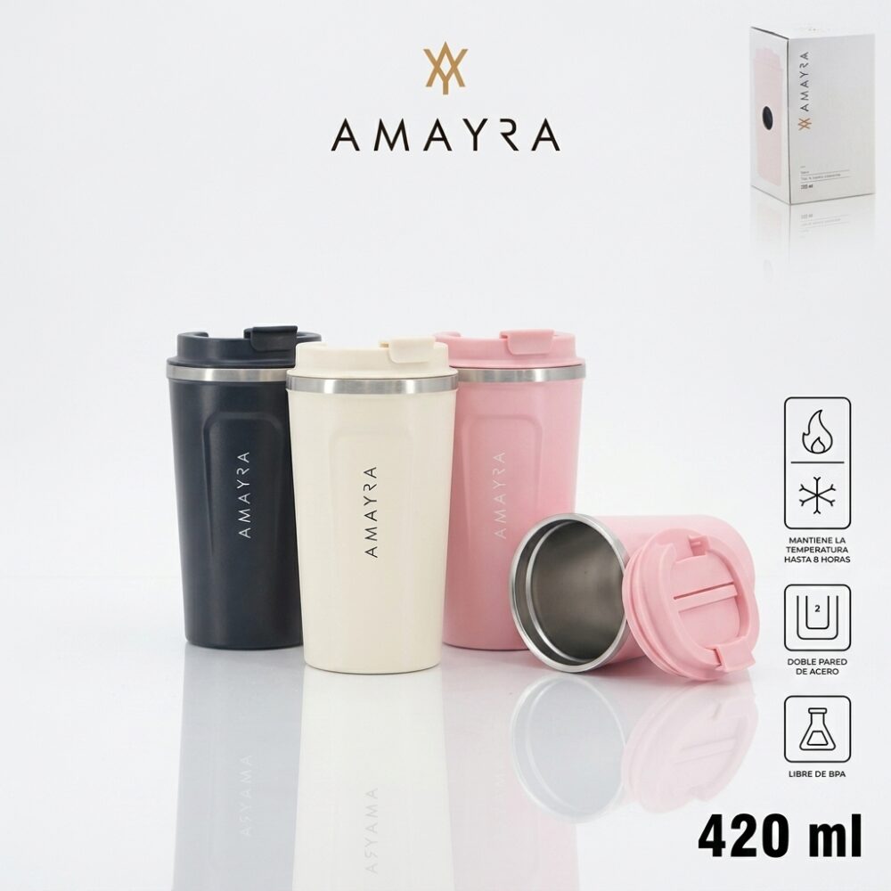 VASO TERMICO AMAYRA 420ML 67.X1815 HAO