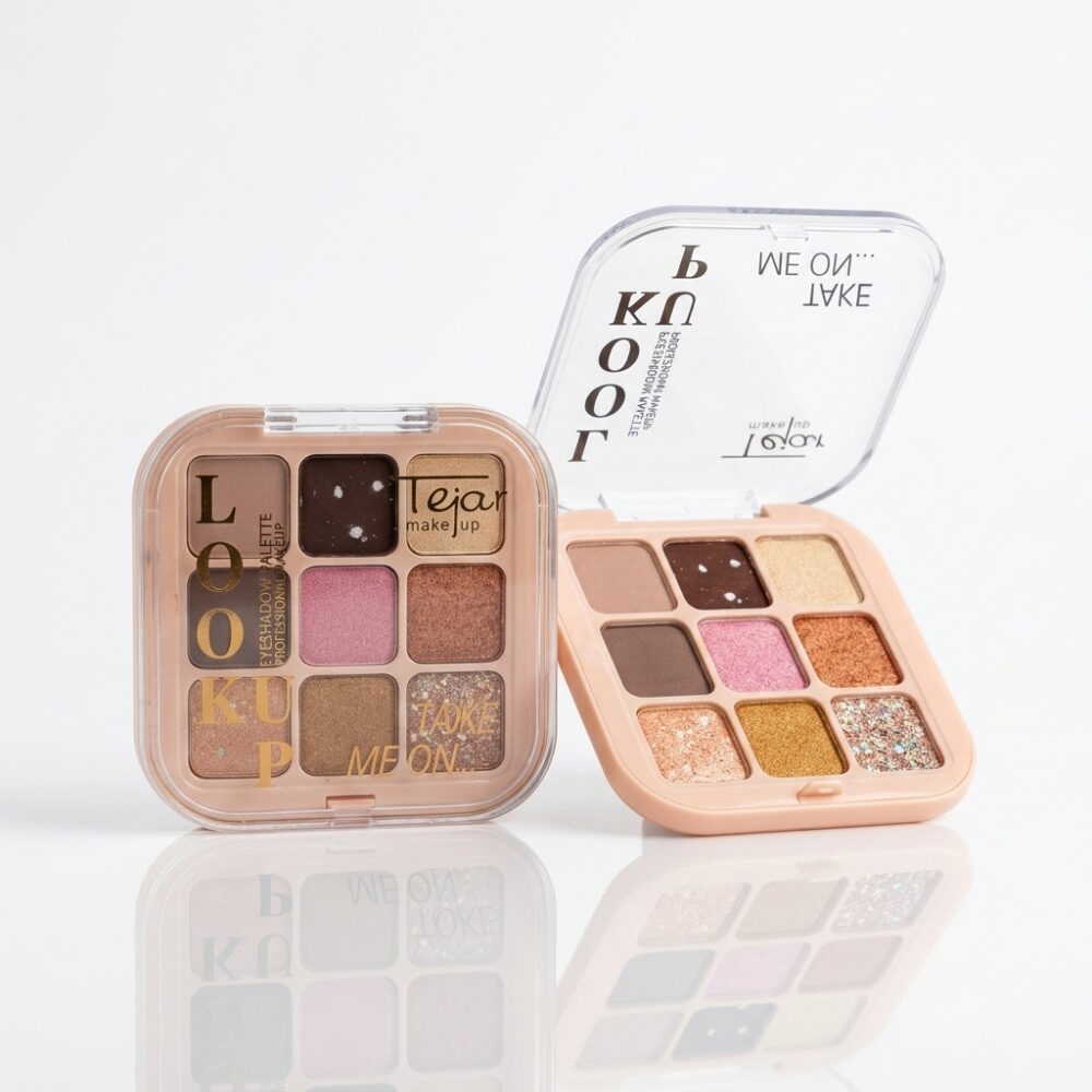 PALETA SOMBRAS 9 TONOS TEJAR ART 2795 HAO