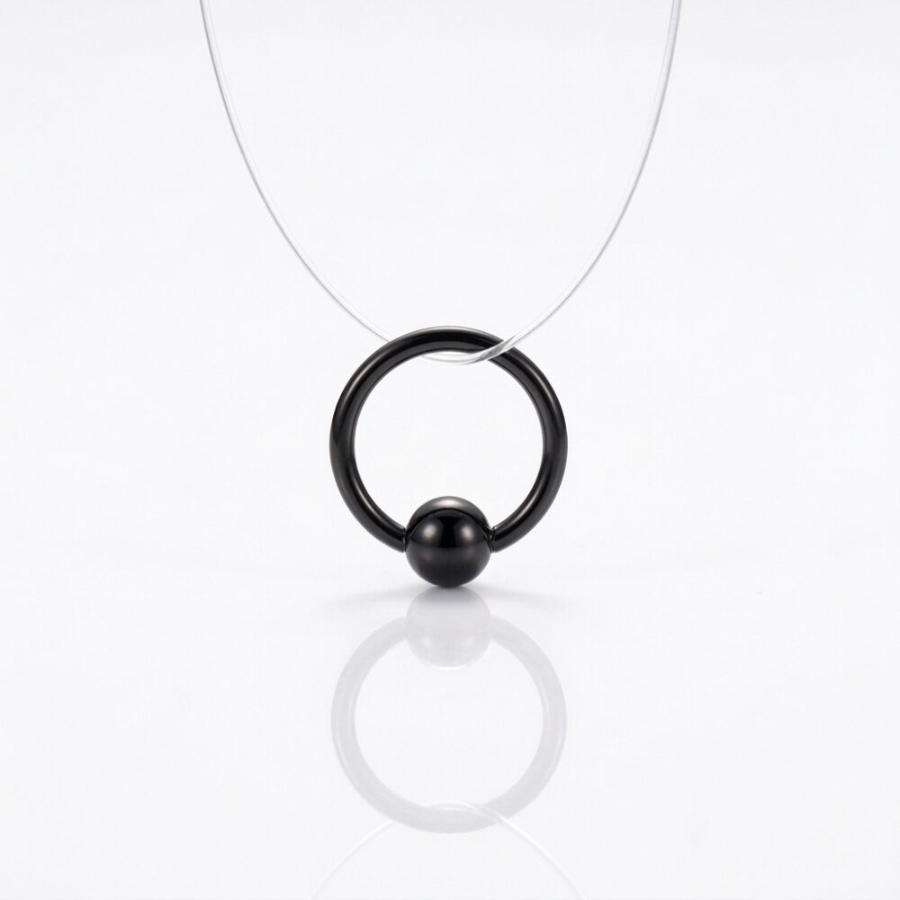 PIERCING BCR BOLITA ACERO NEGRO X6UNI BP122B GAO