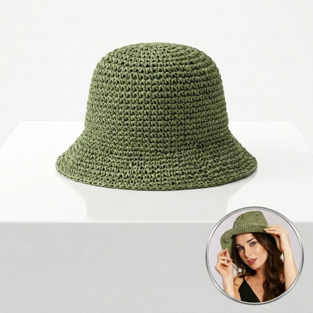 PILUSO VERDE MILITAR PAPEL DE ARROZ 58CM ART Y1492-49 HAO
