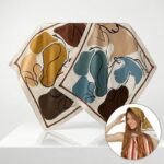 PAÑUELO FORMAS 85 CM ART 85BA2575A HAO