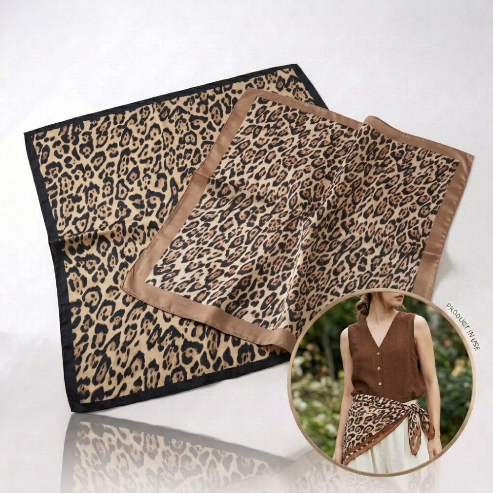 PAÑUELO ANIMAL PRINT 85 CM ART 85BA2570C HAO