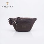 RIÑONERA AMAYRA CAFE C/CIERRE FRONTAL ART 67.7400029 HAO