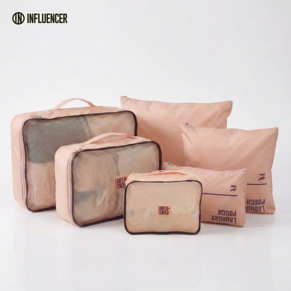 ORGANIZADOR DE VIAJE INFLUENCER 6 PIEZAS ART 68.0100001 HAO