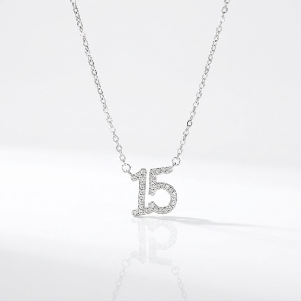 CADENA ACERO BLANCO C/DIJE 15 AÑOS ACADI754P GAO