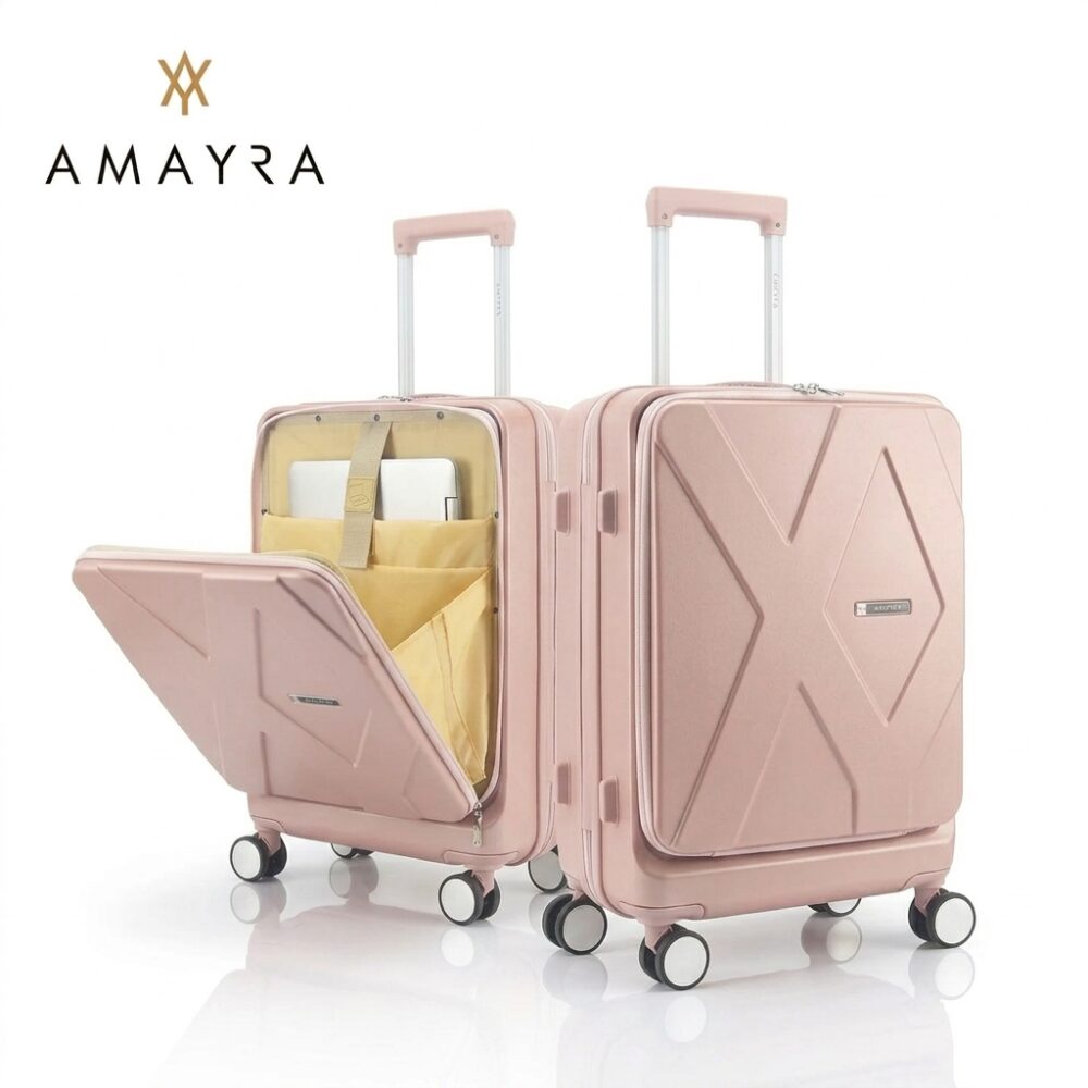 VALIJA 20" ABS ROSE GOLD AMAYRA P/NOTEBO ART 67.8008K20 HAO