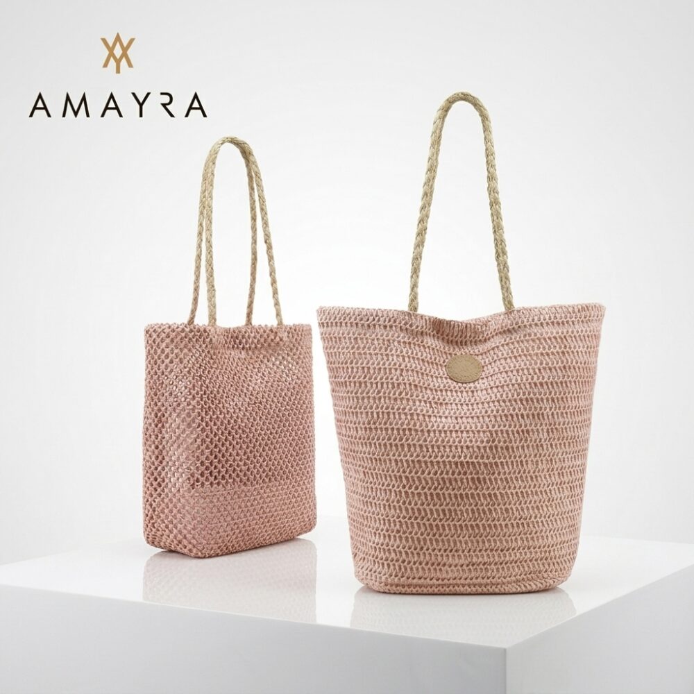 BOLSO PLAYERO AMAYRA ROSA ART 67.5084.2 HAO