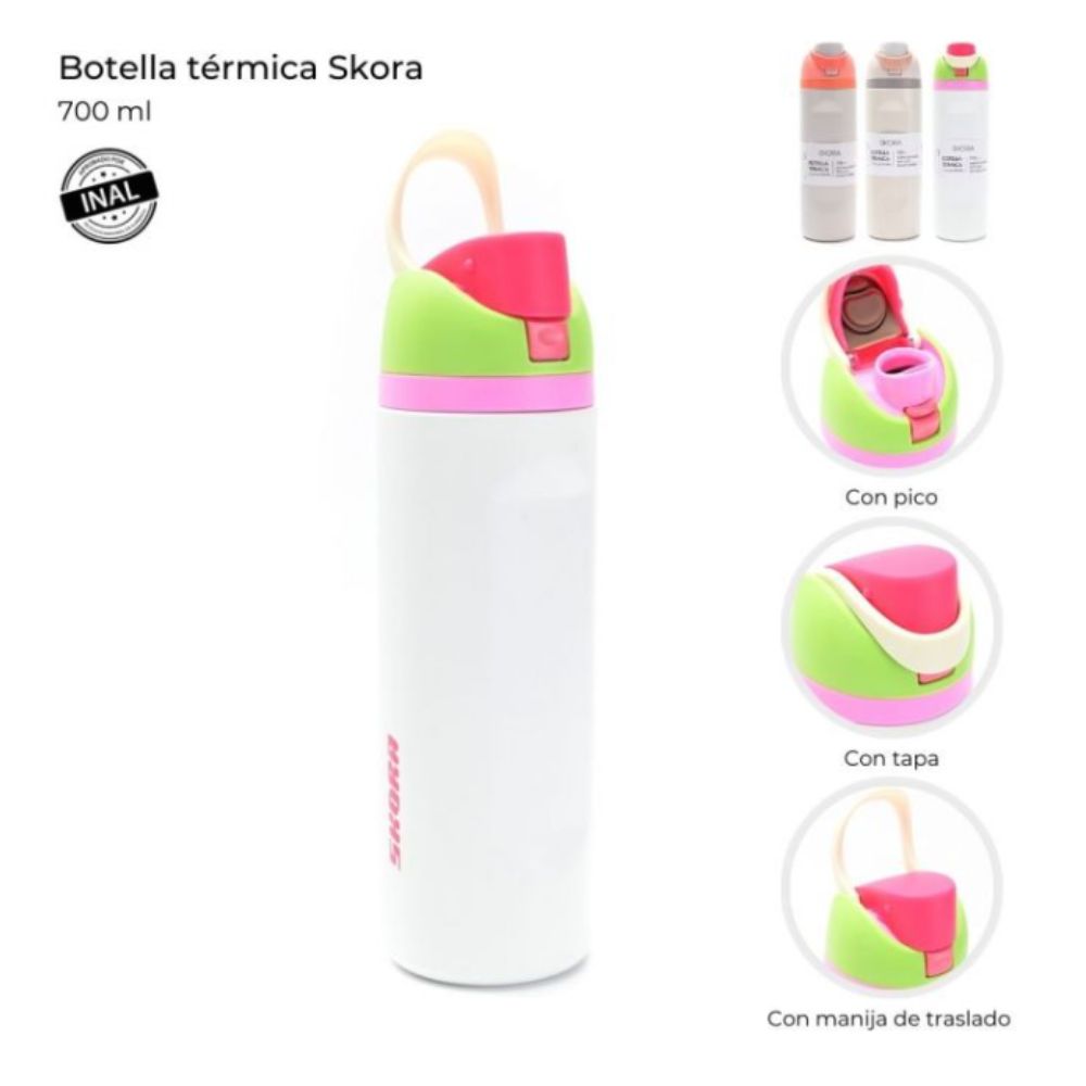 BOTELLA TERMICA SKORA 720ML ART 40594 CAO