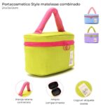 PORTACOSMETICO STYLE MATELASSE COMBIUNADO ART 40992 IAO