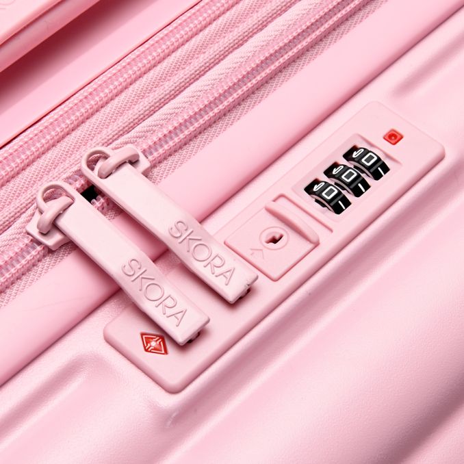 SET VALIJAS SKORA BS AS ROSA 20" Y BEAUTY CASE ART 41463 IAO