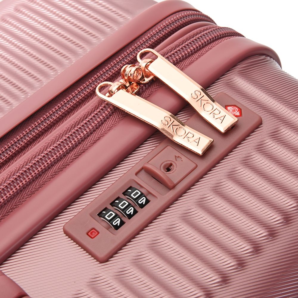 SET VALIJA 24,20 PULG Y BEAUTY CASE SKORA 48041/ 48045 IAO