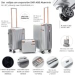 SET VALIJA 24,20 PULG Y BEAUTY CASE SKORA 48041/ 48045 IAO