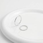 ANILLO ACERO BLANCO ALIANZA FINA AN3059P IAO