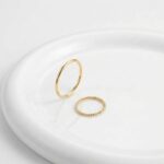 ANILLO ACERO DORADO ALIANZA FINA AN3059D IAO