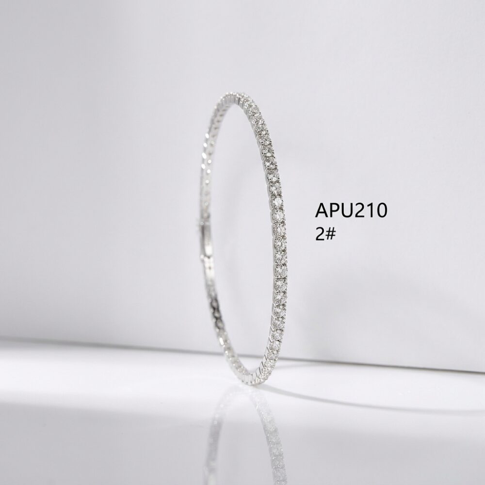 PULSERA FANTASIA BLANCO ELASTICA C/STRASS APU210P IAO