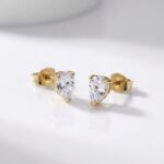 ARO PASANTE ACERO DORADO CUBIC GOTA X BLISTER AR1167D CAO