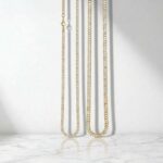 CADENA BRONCE DRD CON STRASS DELICADO ACA197D IAO