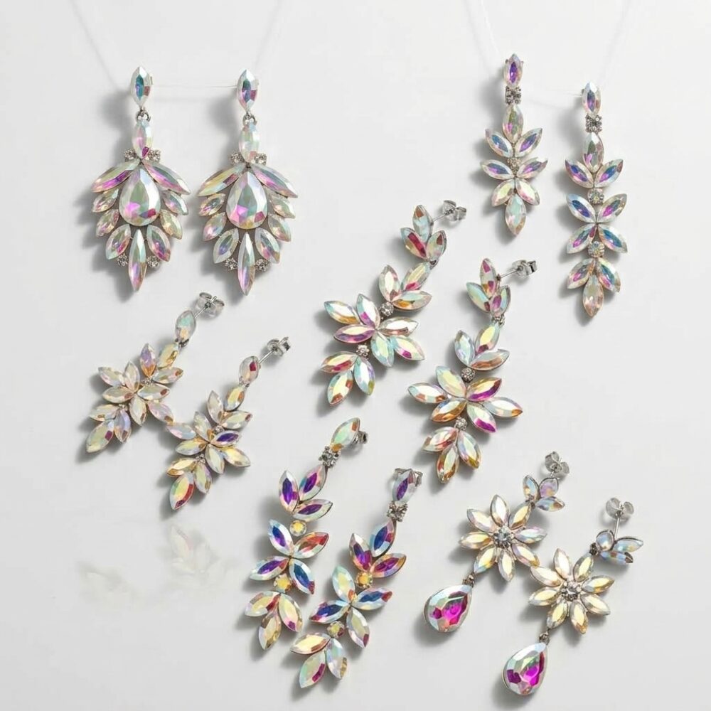 ARO PASANTE ACERO STRASS COLGANTE XPAR AR2353 IAO