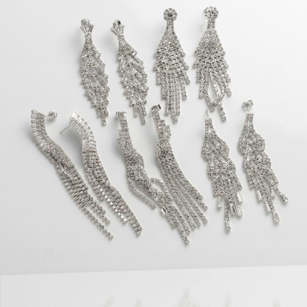 ARO FANTASIA ACERO STRASS COLGANTE XPAR AR2357 IAO