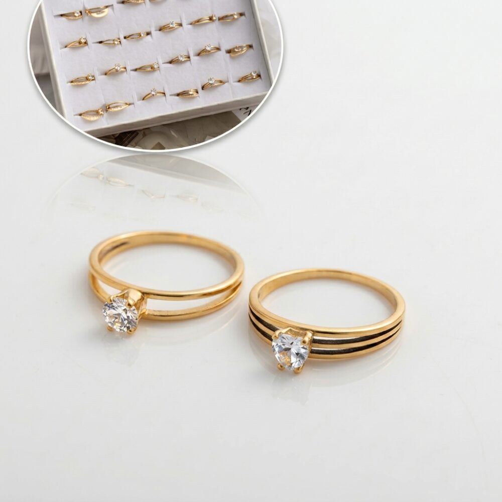 ANILLO ACERO DRD CUBIC CUADRADO XUNID ART AN2085D IAO