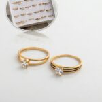 ANILLO ACERO DRD CUBIC CUADRADO XUNID ART AN2085D IAO
