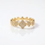 ANILLO BRONCE DORADO VC CUBIC AN580D IAO