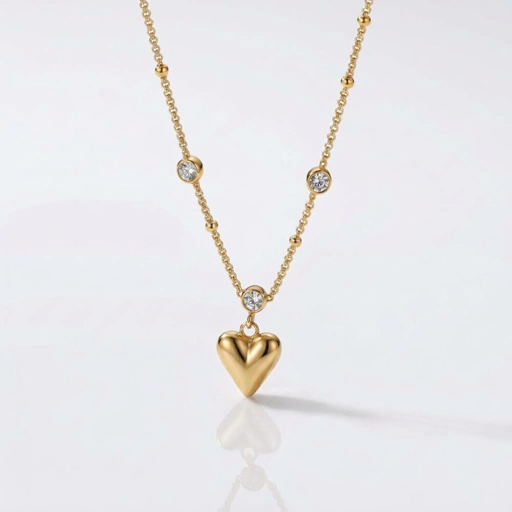CADENA ACERO DRD DIJE CORAZON ACADI910D IAO
