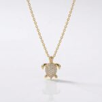 CADENA ACERO DRD DIJE TORTUGA DE MAR BZCADI444 IAO