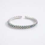 PULSERA FANTASIA BLANCO RIGIDA STRASS BZPU126P IAO