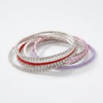 PULSERA FANTASIA PLATEADA ELASTICA APU269 IAO