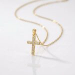 CADENA ACERO DRD DIJE BRONCE CRUZ MICROP BZCADI456D IAO