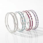 PULSERA FANTASIA PLATEADA ELASTICA APU267 IAO