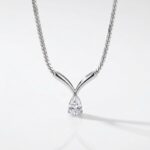 CADENA ACERO RIGIDA DIJE CORAZON CUBIC ACADI905P IAO
