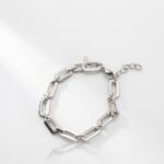 PULSERA ACERO BLANCO ESPECIAL APU253P IAO