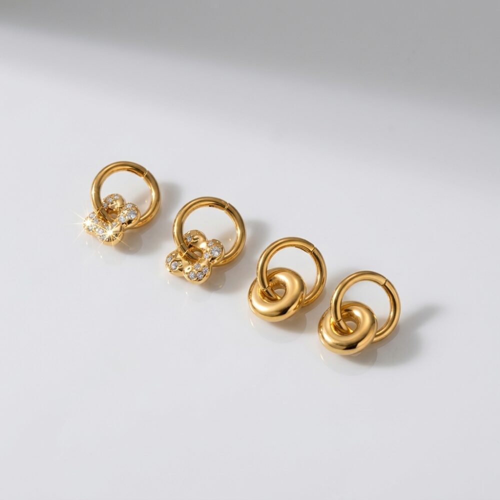 ARGOLLA ACERO DORADO XPAR DIJE DONA/FLOR AR4662D IAO