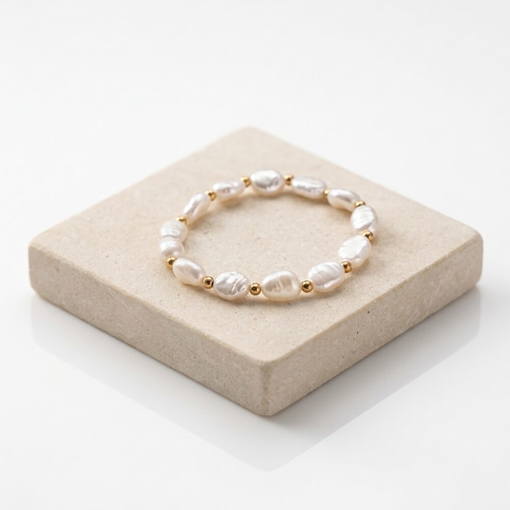 PULSERA ELASTICA COMBINADA BOLITAS APUHILO224D IAO